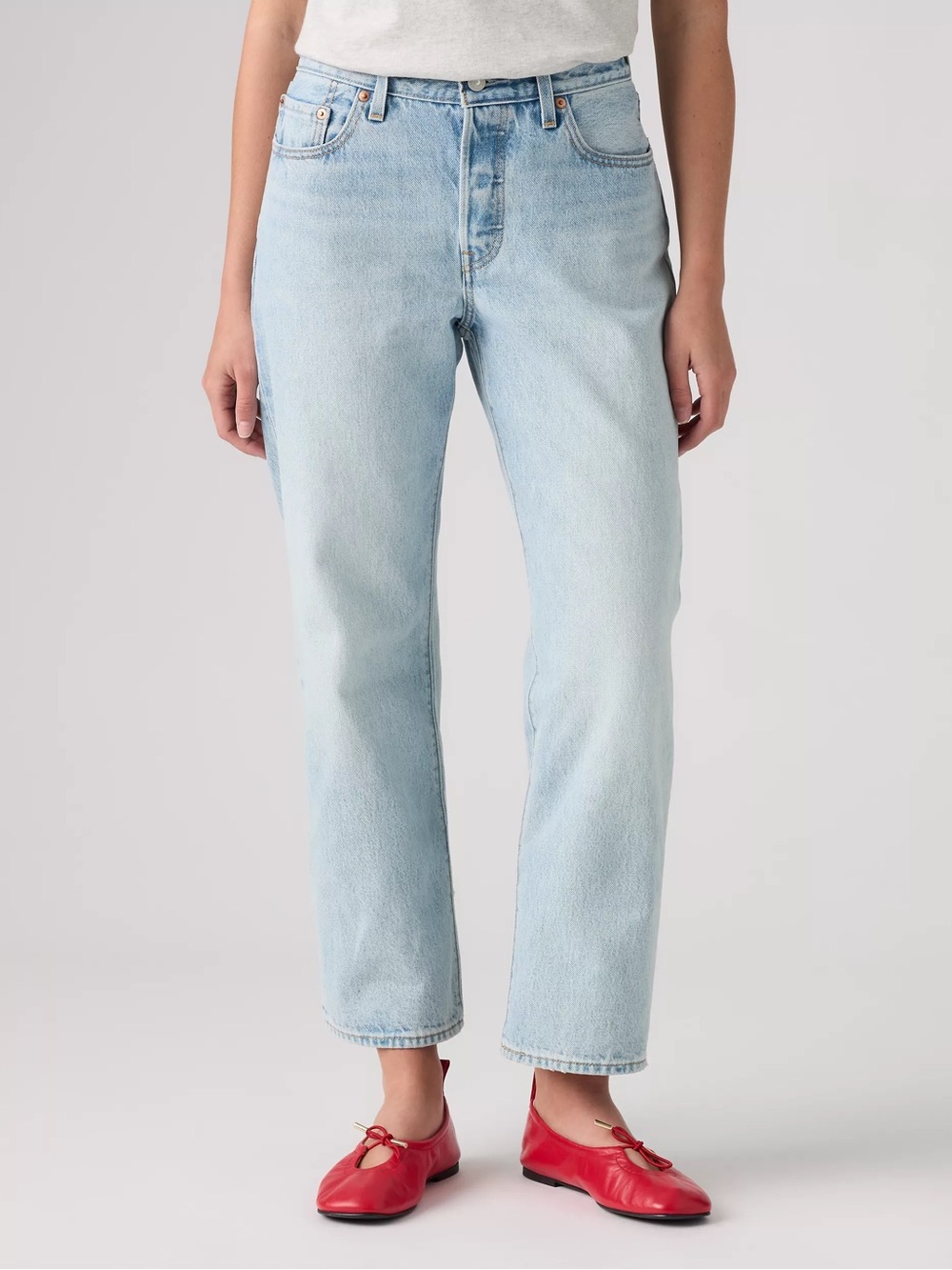 Levi’s 501 90s Ankle Jeans 26x27 - Light Wash (By Your Side)